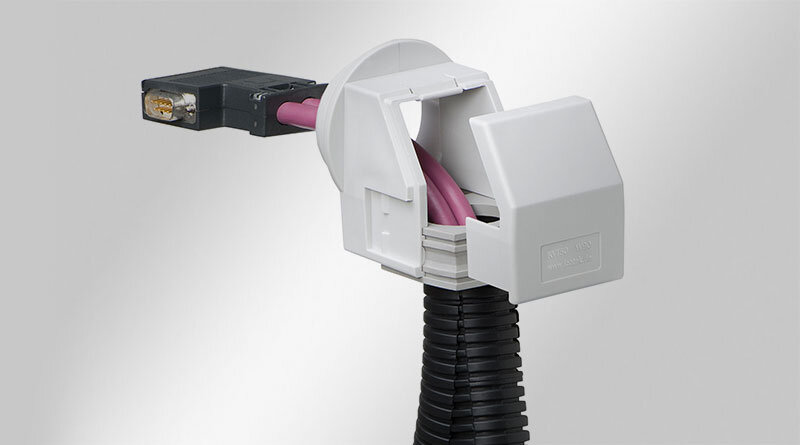 KVT-W90 | Pressacavi divisibili 90°