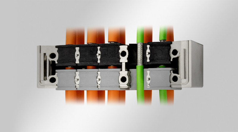 EMC-KEL-DS 可分EMC電纜引入框架 
