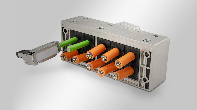 EMC-KEL-DS 可分EMC電纜引入框架 