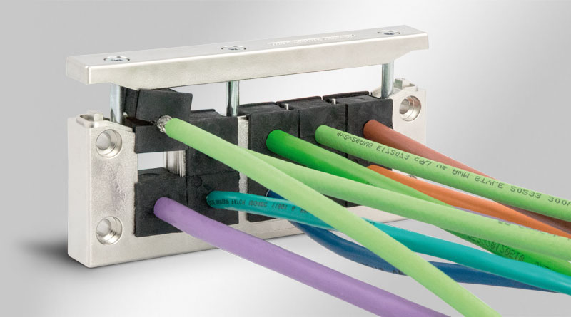 EMC-KEL-U | Split EMC cable entry frames