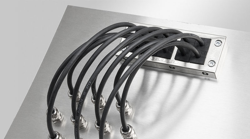 EMC-KEL-U | Split EMC cable entry frames